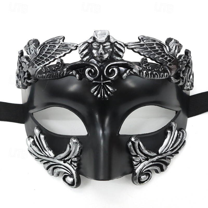 Greek Goddess Roman Carnival Mask Mask Venetian Mask Adults' Women's Metal Finish Sexy Costume Party Masquerade Halloween Carnival Mardi Gras Easy Carnival Costume 2025 - $25.99 –P8