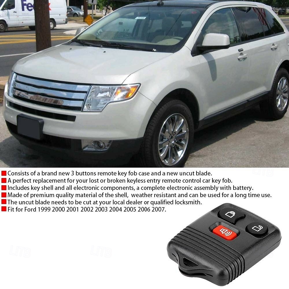 Брелок для доступа без ключа подходит для Ford F150 F250 F350 Explorer Expedition 1998-2016/Ranger Escape Edge E150 Freestar/Lincoln Navigator Mercury Mazda 3-кнопочный пульт дистанционного 2026 - $11.99 –P5