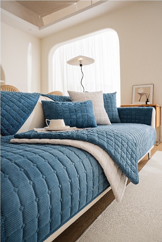 Biscuit Plush Soft Non-Slip Couch Cover - Ultra-Comfortable and Cozy Fabric - Non-Slip Backing for Secure Fit - Protects Your Sofa from Spills, Stains, and Wear - Perfect for Enhancing Home Comfort 2025 - $24.99 –P6