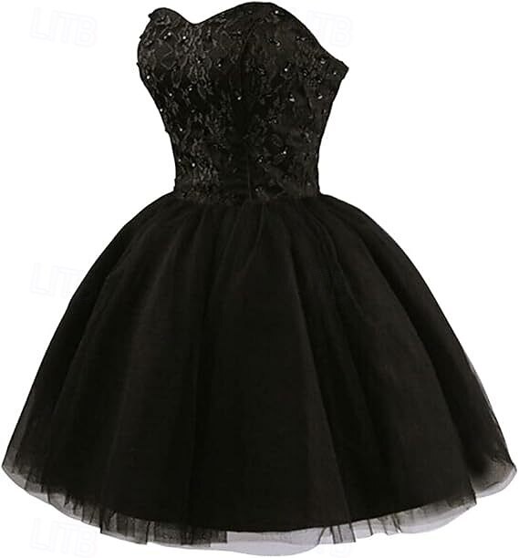 Ball Gown Short / Mini Prom Dresses Elegant Sleeveless Strapless Graduation  Party Wear with Pleats Beading Strappy 2026 - $94.99