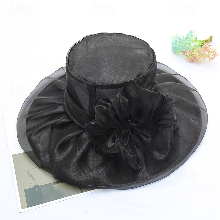 1950s Retro Vintage Derby Hat Church Hat Kentucky Derby Hat Gentlewoman Noblewoman Women's Valentine's Day Derby Ascot Horse Racing Festival Adults' Hat Spring & Summer 2026 - $18.99 –P7