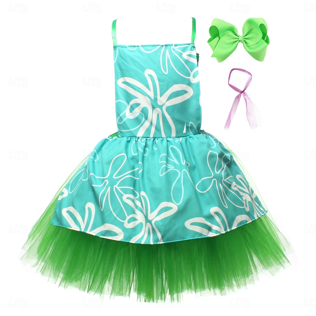 Inside Out 2 Principessa Disgusto GIOIA Abiti Costume Tutu Cosplay Cosplay di film for Ragazze Bambini Giornata universale dell'infanzia Mascherata Festa / Sera del 2025 a $31.99 –P1