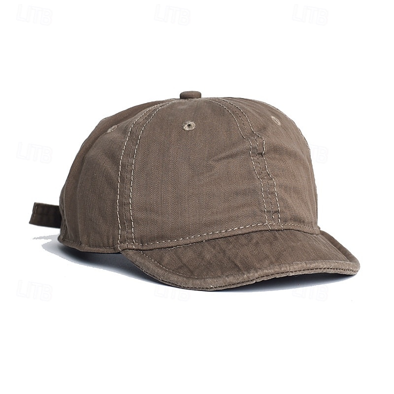 Pánské Kšiltovka Sluneční klobouk Trucker Hat Černá Armádní zelená 100% bavlna Módní Na běžné nošení ulice Denní Bez vzoru Nastavitelná Proti sluci Prodyšné 2026 - $14.99 –P3