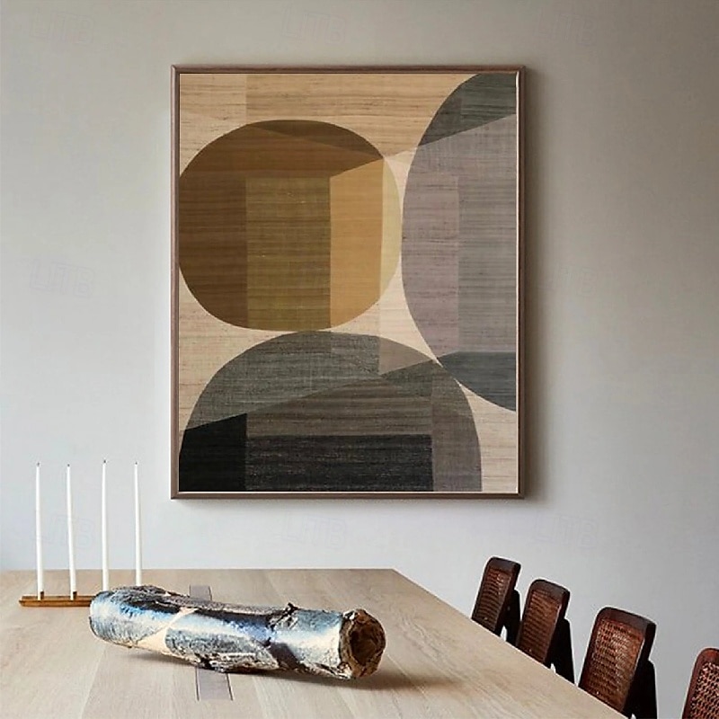 abstrakt oljemålning handmålad beige brun och grön målning handgjord brun wabi sabi konstverk oljemålning handmålad texturerad oljemålning beige oljemålning abstrakt canvaskonst modern inredning 2025 - $116.99 –P7