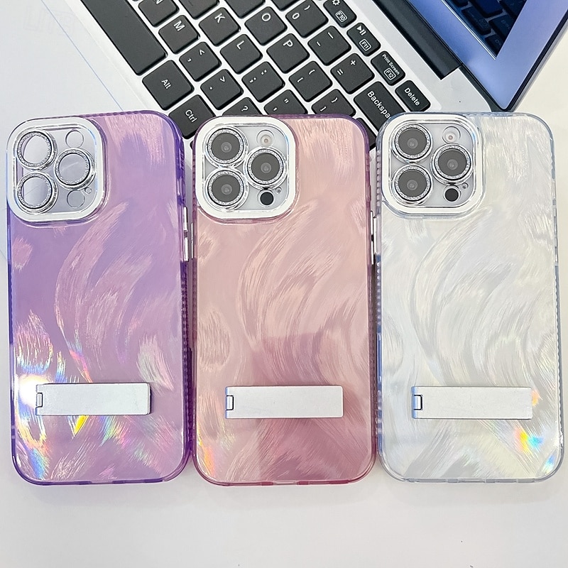 téléphone Coque Pour iPhone 16 Pro Max Plus iPhone 15 14 Pro Max Plus iPhone 13 Pro Max Coque Arriere Avec Support Protecteur d'objectif de caméra Antichoc Placage PC de 2025 ? $13.99 –P18