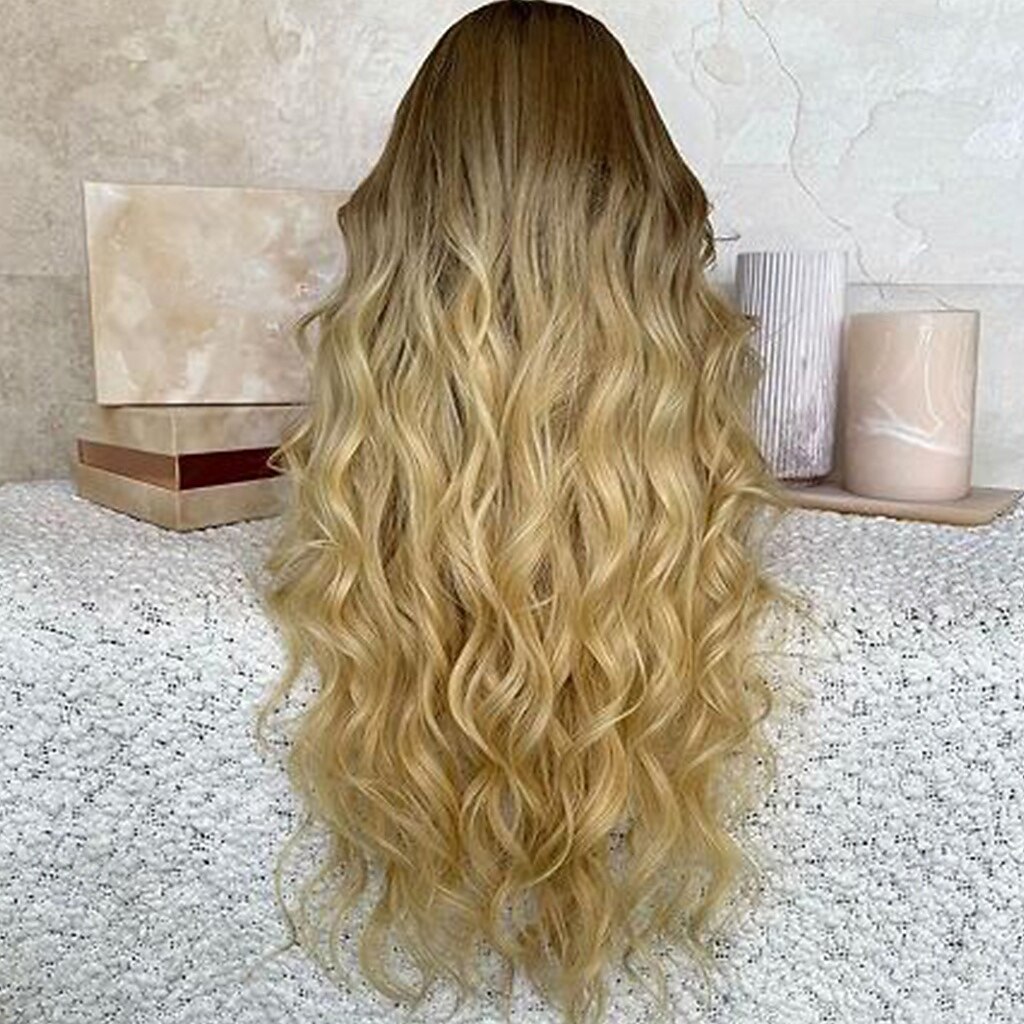 Capelli umani di Remy 13x4 Pizzo Frontale Parrucca Parte di mezzo Brasiliano Ondulato Onda sciolta Biondo Multicolore Parrucca 130% 150% Densità dei capelli con i capelli del bambino Capelli del 2025 a $216.49 –P4