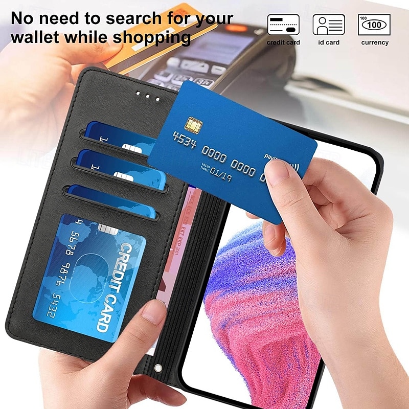 Phone Case For Samsung Galaxy S24 Ultra Plus S23 S22 S21 S20 Ultra Plus FE A55 A35 A25 A15 5G A54 A34 A14 A73 A53 A33 A23 A13 A72 A52 A42 A32 A22 A12 A02 S25 Ultra Back Cover with Stand Holder 2025 - $13.99 –P15
