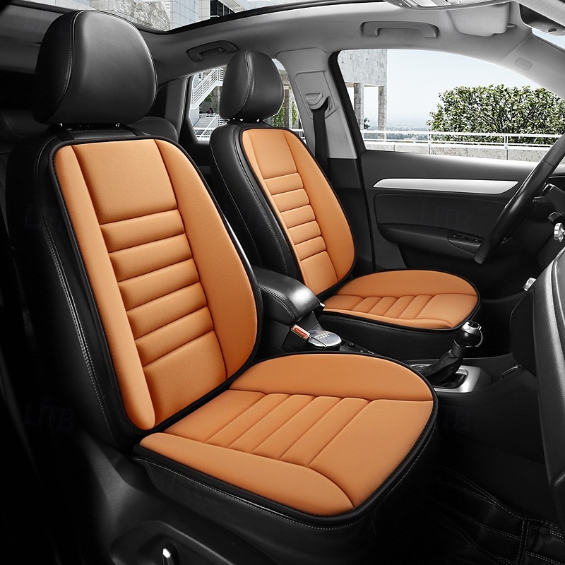 1 st. autostoelkussen met rugsteunkussen, verbeterd comfort, traagschuimontwerp voor pijnverlichting, comfort bij langdurig zitten 2025 - $49.99 –P2