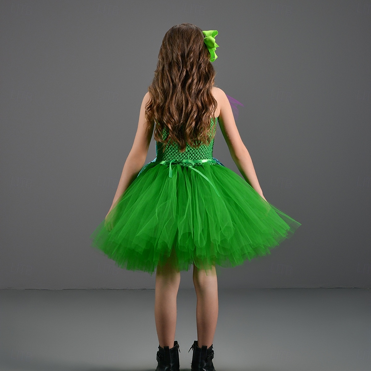 Inside Out 2 Principessa Disgusto GIOIA Abiti Costume Tutu Cosplay Cosplay di film for Ragazze Bambini Giornata universale dell'infanzia Mascherata Festa / Sera del 2025 a $31.99 –P7