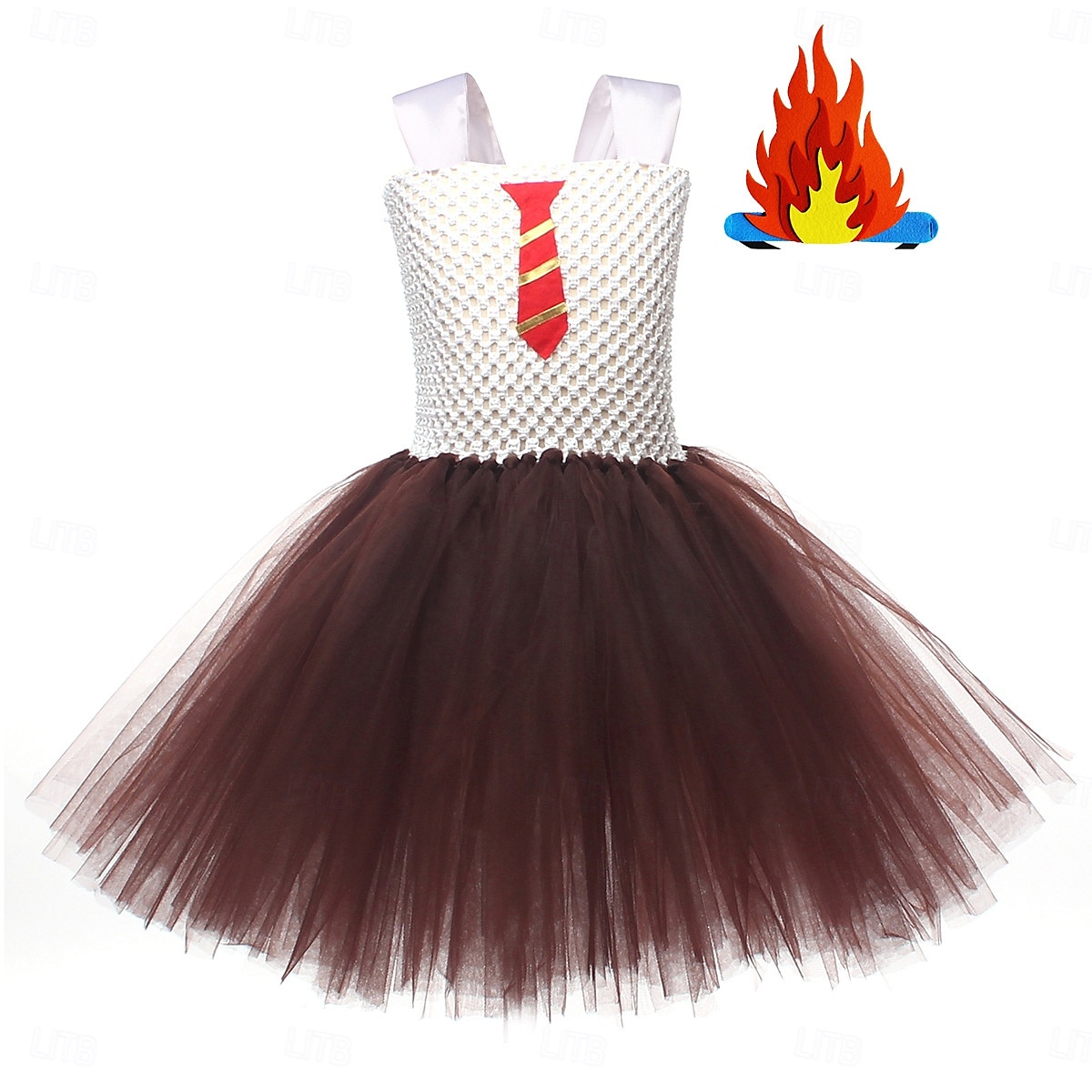 Inside Out 2 Principessa Disgusto GIOIA Abiti Costume Tutu Cosplay Cosplay di film for Ragazze Bambini Giornata universale dell'infanzia Mascherata Festa / Sera del 2025 a $31.99 –P16