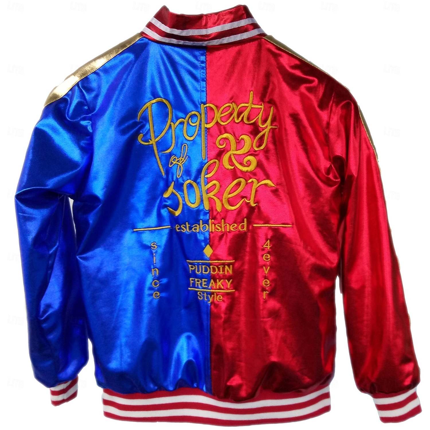 Disfraces de harley quinn, conjunto de 13 piezas, joker 2, escuadrón suicida, disfraz de payaso, trajes con pelucas, accesorios bordados, película para niñas, cosplay, halloween, carnaval, fiesta de actuación 2025 - $86.99 –P7