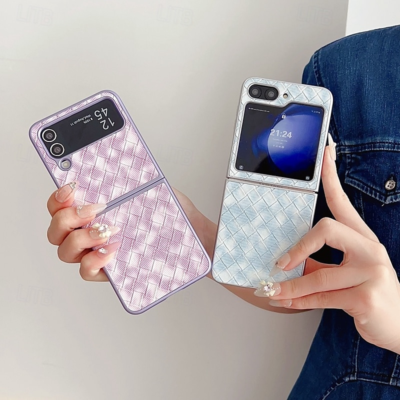 Phone Case For Samsung Galaxy Z Flip 7 Z Flip 6 Z Flip 5 Z Flip 4 Z Flip 3 Back Cover Shockproof PC 2025 - $17.99 –P17
