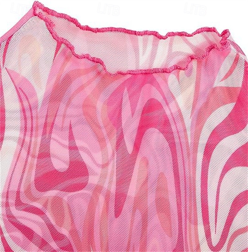 Retrò Vintage Anni '70 Disco Crop Top Hippie Stampa Per donna Giorno dei Re Mascherata Festa / Sera Parata dell'Orgoglio Mese dell'orgoglio Adulti Top del 2025 a $17.99 –P13