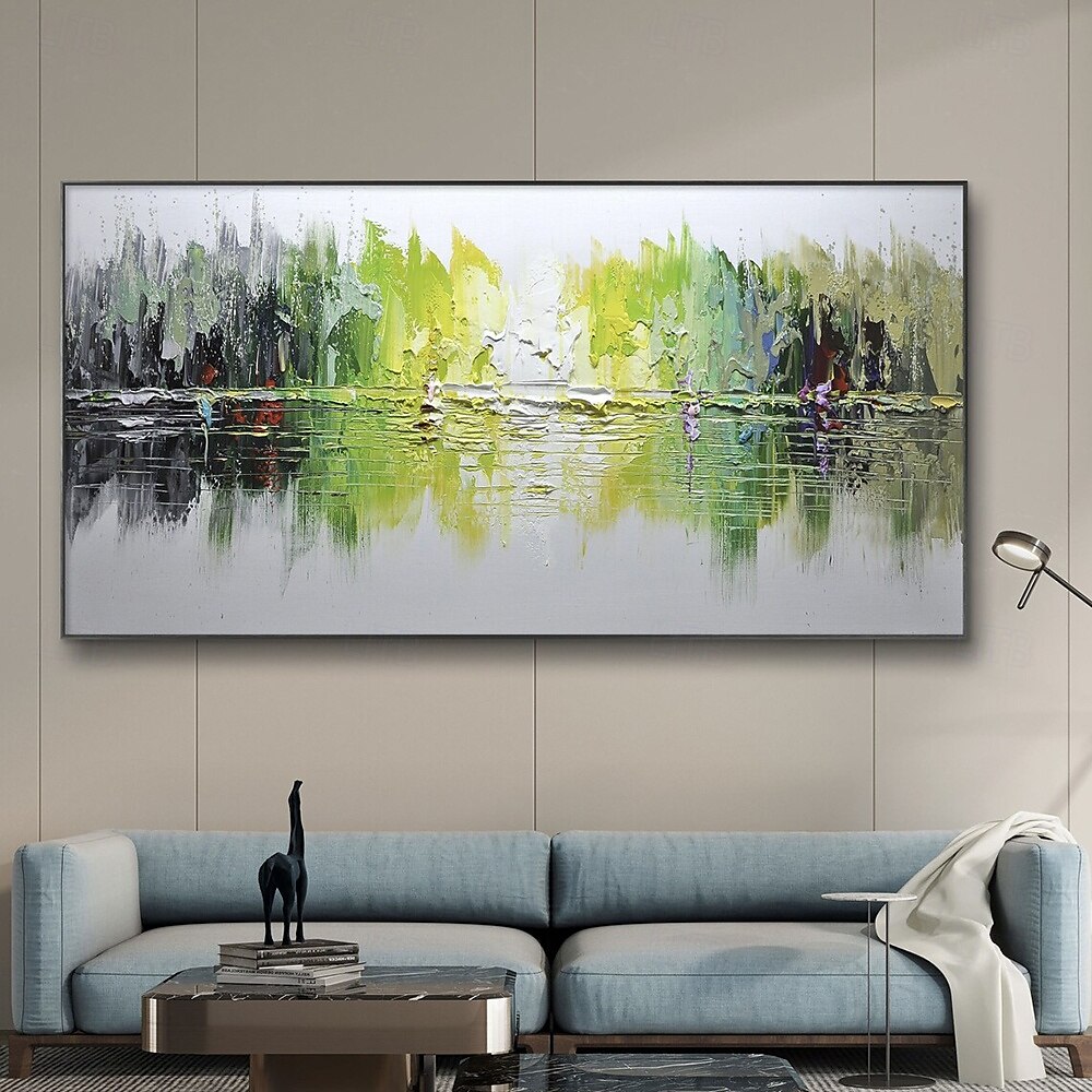 Mintura Handmade Texture Landscape Oil Paintings On Canvas Wall Art Decoration Modern Abstract Picture For Home Decor Rolled Frameless Unstretched Painting 2025 - $75.99 –P1
