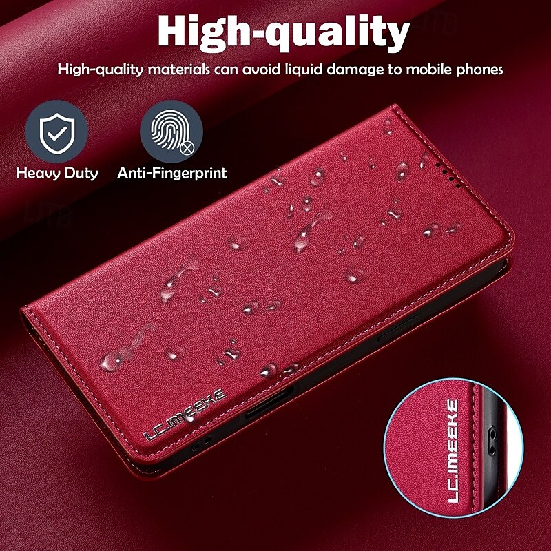 Phone Case For iPhone 16 Pro Max Plus iPhone 15 Pro Max Plus iPhone 14 13 12 11 Pro Max Plus Mini SE Back Cover Wallet Case with Stand Holder Card Slot Shockproof Retro TPU PU Leather 2025 - $18.99 –P7