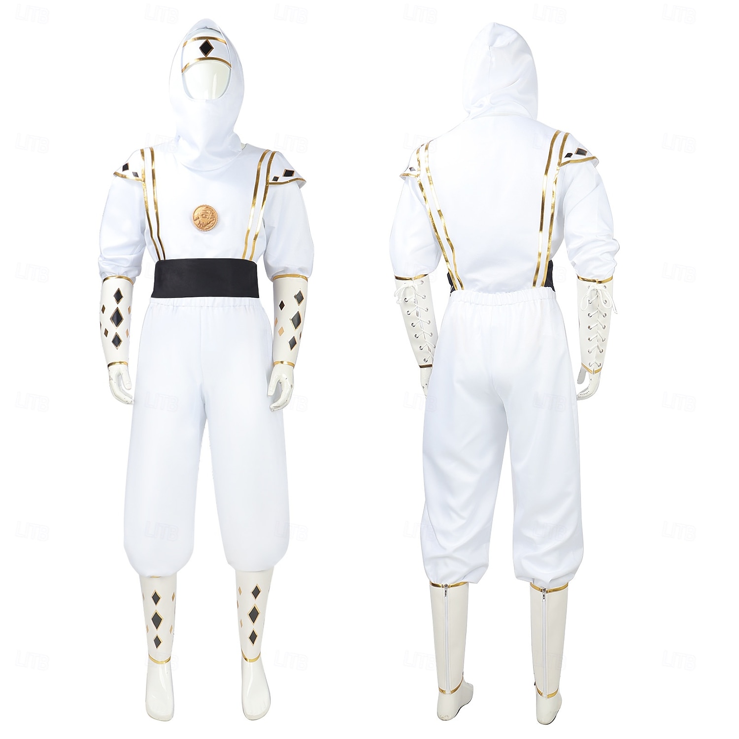 Mighty Heroes Tommy Oliver Cosplay Costume Jumpsuit Cosplay for Men's Women's Adults' Carnival Masquerade Event / Party Masquerade 2026 - $101.99 –P1