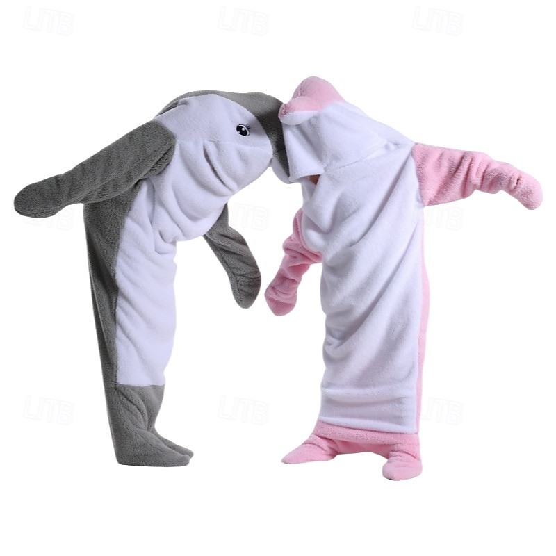 párok delfin halloween csoport családi jelmezek hálózsák gyerek felnőtt unisex vicces jelmez buli otthoni viselet halloween karnevál egyszerű halloween jelmezek 2025 - kr.288 –P8