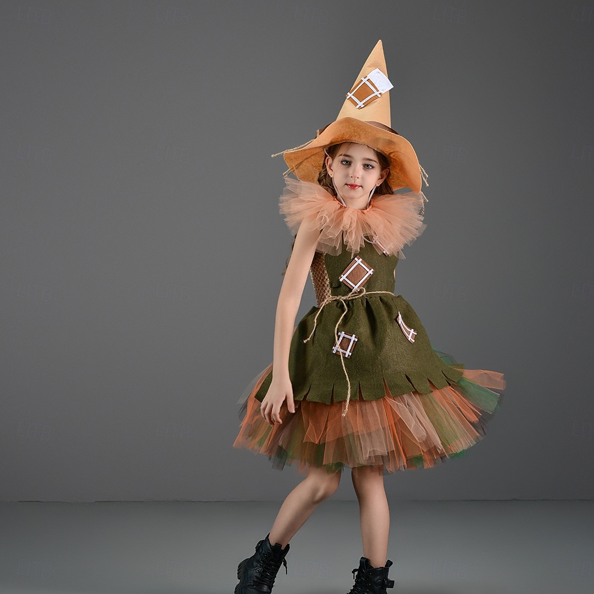 Kostüm Tutu Dorothy Vogelscheuche Alice im Wunderland Wunderland inspiriert Verkleiden Kinder Mädchen Kindertag Maskerade Party Verkleiden 2026 - $35.99 –P17