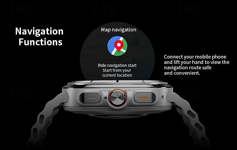 iMosi 1.43 inch Smart watch Fitness Running Watch Bluetooth Pedometer Call Reminder Activity Tracker Compatible with Android iOS Women Men Long Standby Hands-Free Calls Waterproof IP68 2025 - $56.99 –P10