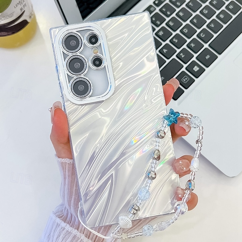 2025年 電話 ケース 用途 サムスンのギャラクシー S24 S24 Ultra Plus S23 Ultra A55 A35 A25 A15 5G A54 S25ウルトラ バックカバー カメラレンズプロテクター リストストラップ付き 耐衝撃 TPU 仕上げ コレクション – $13.99 –P8