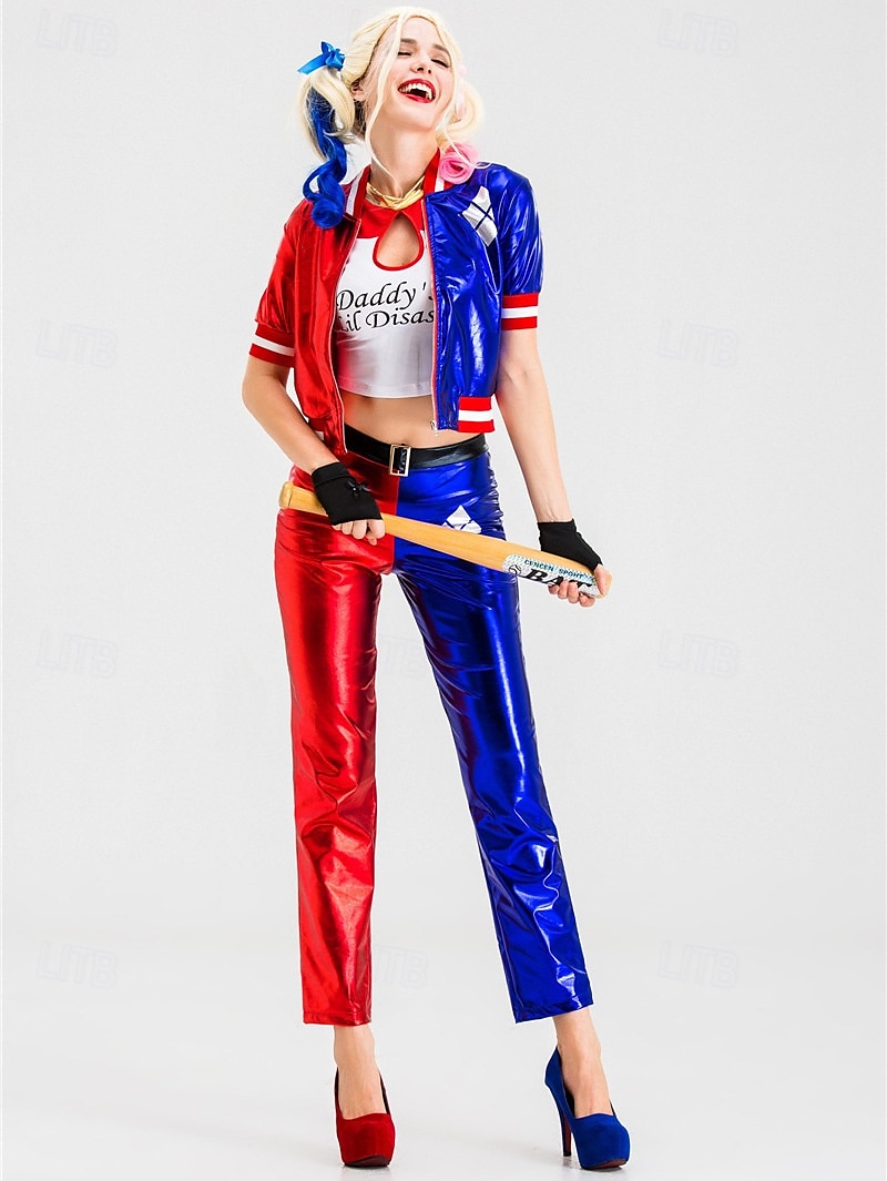 Suicide Squad Joker: Folie à Deux Harley Quinn Costume Adults' Women's Cosplay Party Masquerade Easy Carnival Costume 2025 - $54.99 –P4