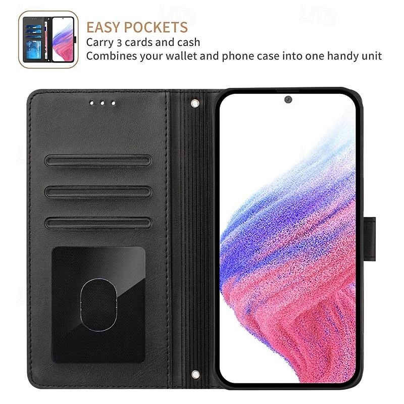 Phone Case For Samsung Galaxy S24 Ultra Plus S23 S22 S21 S20 Ultra Plus FE A55 A35 A25 A15 5G A54 A34 A14 A73 A53 A33 A23 A13 A72 A52 A42 A32 A22 A12 A02 S25 Ultra Back Cover with Stand Holder 2025 - $13.99 –P14