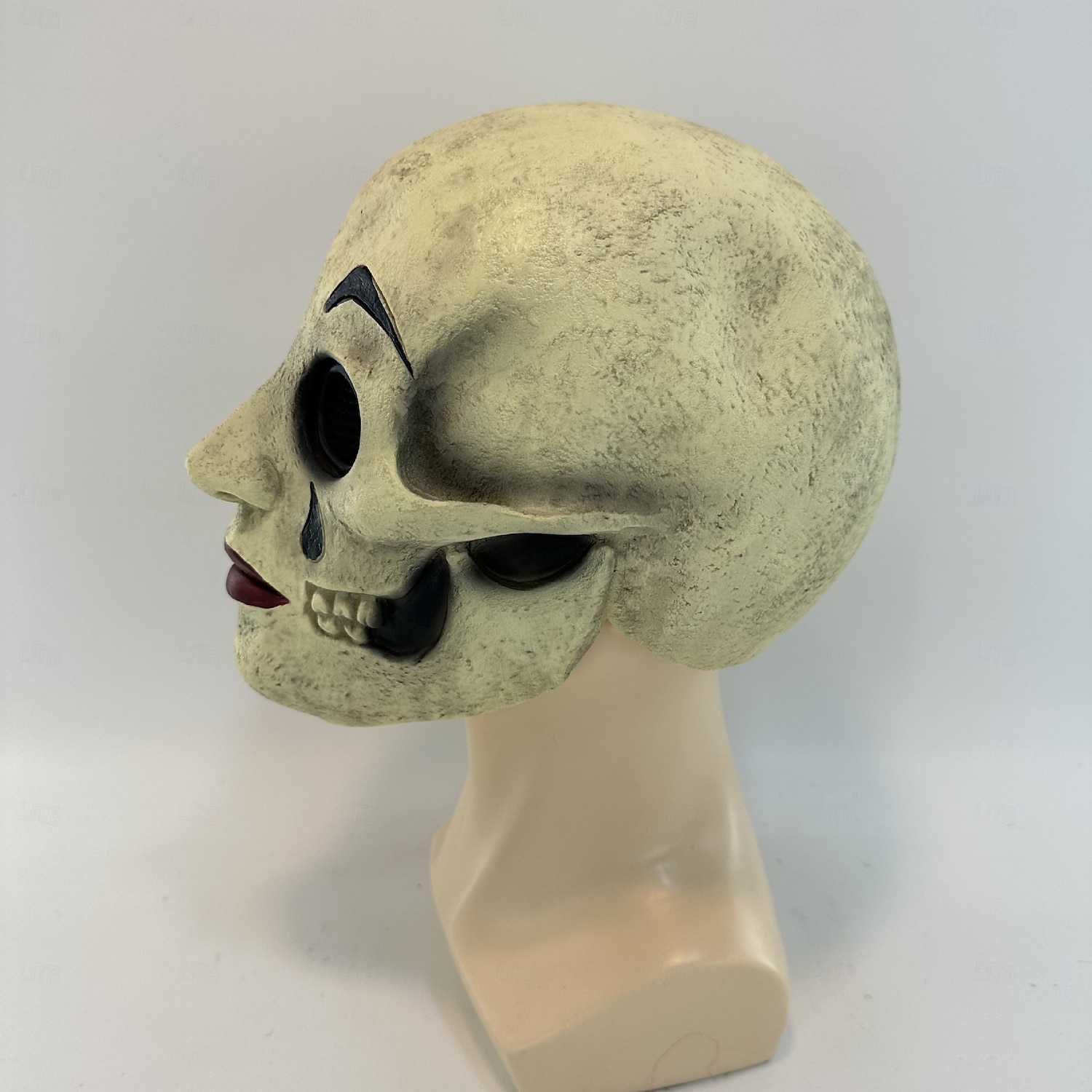 Ein Spuk in Venedig Geist Maske Voller Kopf Erwachsene Herren Damen Gruseliges Kostüm Leistung Party Halloween Karneval Einfaches Karnevalskostüm 2025 - $20.99 –P7