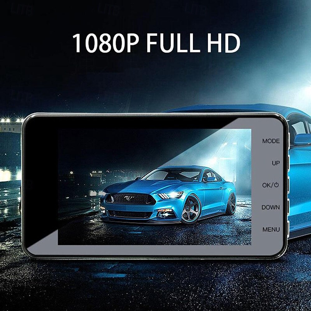 A10 1080p New Design / Full HD / HD Car DVR 170 Degree Wide Angle 4 inch IPS Dash Cam with Night Vision / G-Sensor / Parking Monitoring Car Recorder 2025 - $45.99 –P8