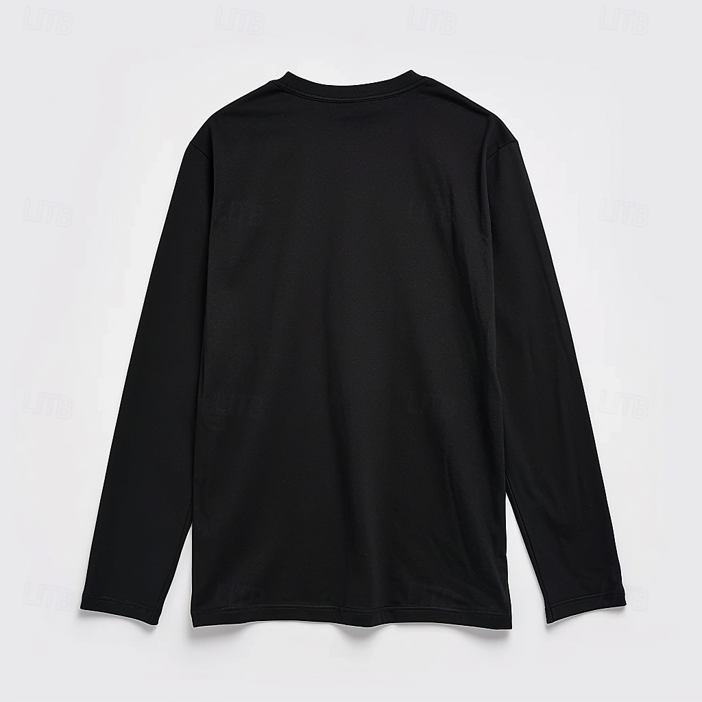 Miesten T-paita Pitkähihainen Henley Syksy Yhtenäinen väri Päivittäin Urheilu ja ulkoilu Napit Crewneck ulko- Lahja Kausaliteetti Musta Harmaa Top T-paita miehille 2025 - $22.99 –P4