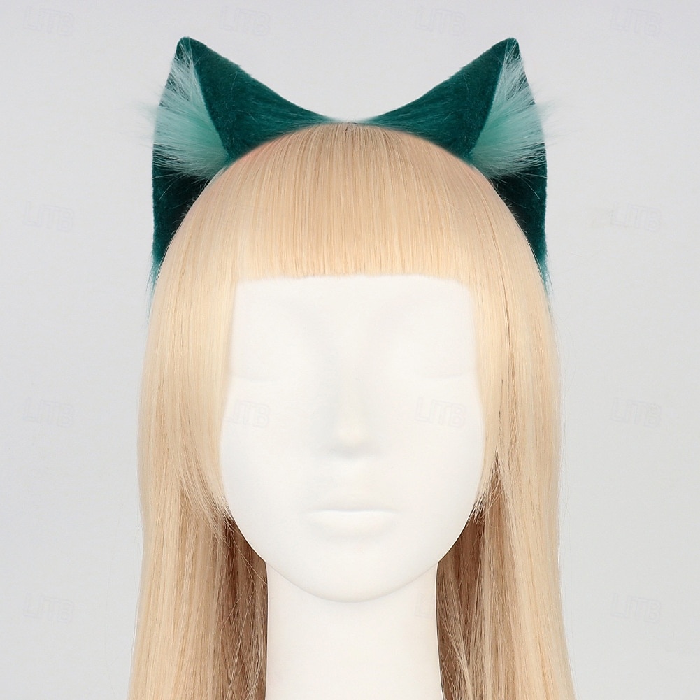 donne ragazze lolita peluche ornamenti per capelli orecchie di gatto animale fascia festa di carnevale cerchietti per capelli anime lupo orecchio cosplay oggetti di scena fantasiosi del 2025 a $19.99 –P10