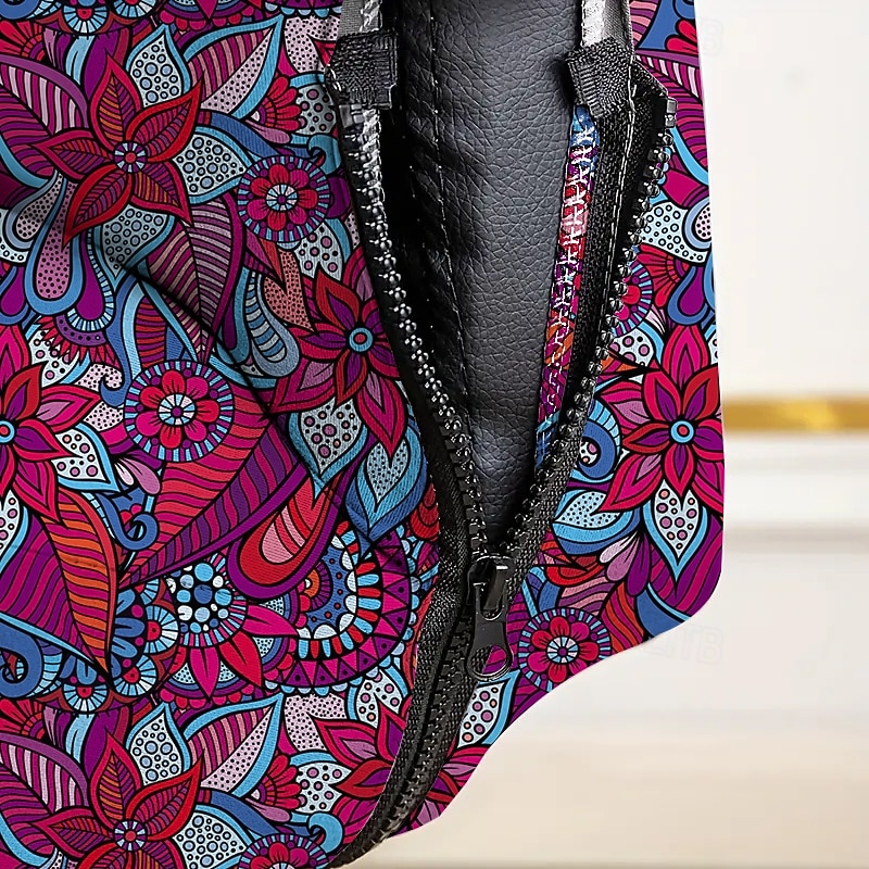 2026年 キッチンチェアカバー 幾何学模様 プリント ポリエステル スリップカバー  コレクション – $21.99 –P4