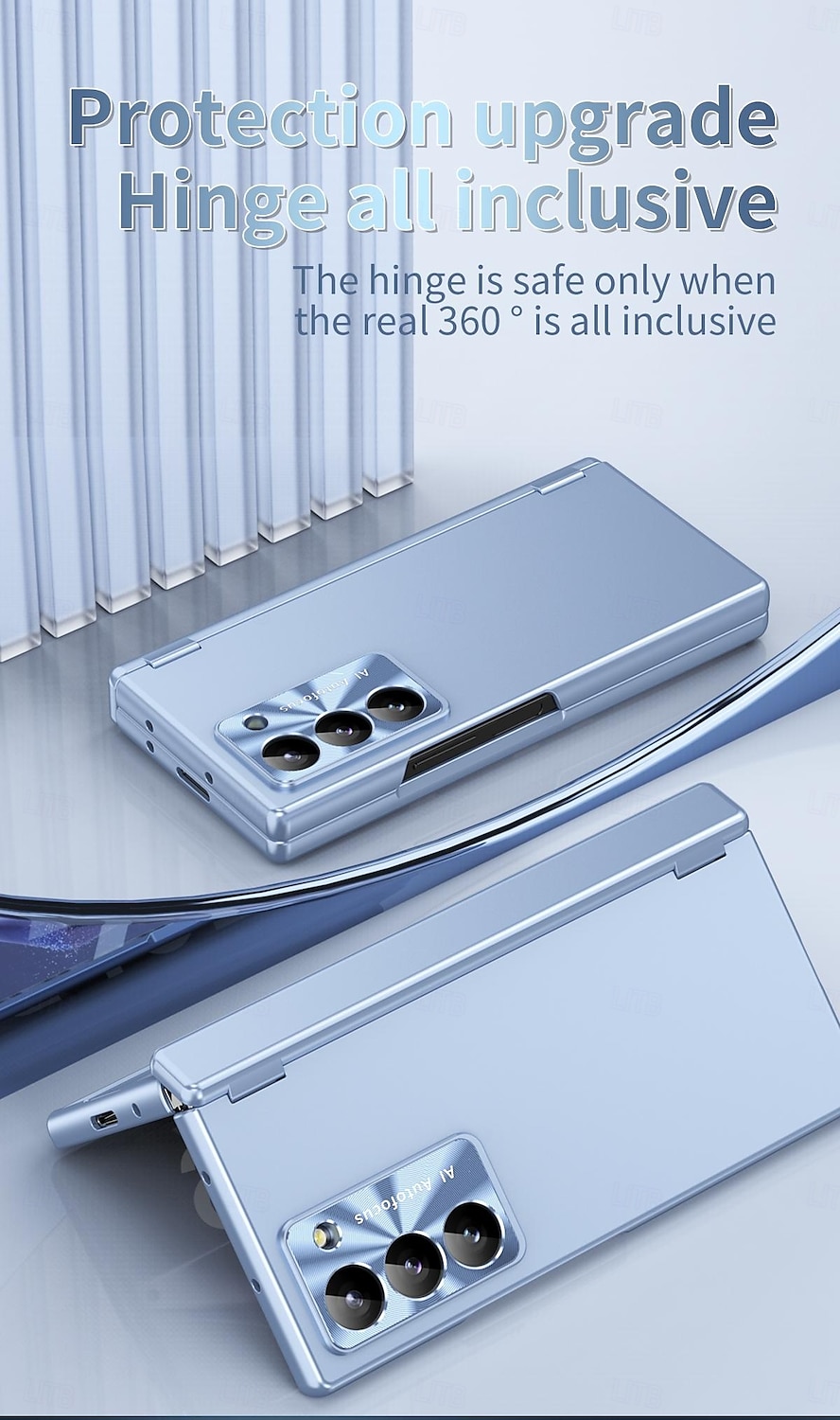 Phone Case For Samsung Galaxy Z Fold 7 Z Fold 6 Z Fold 5 Z Fold 4 Z Fold 3 Back Cover with Screen Protector Magnetic Full Body Protective Retro Armor PC 2025 - $37.99 –P4