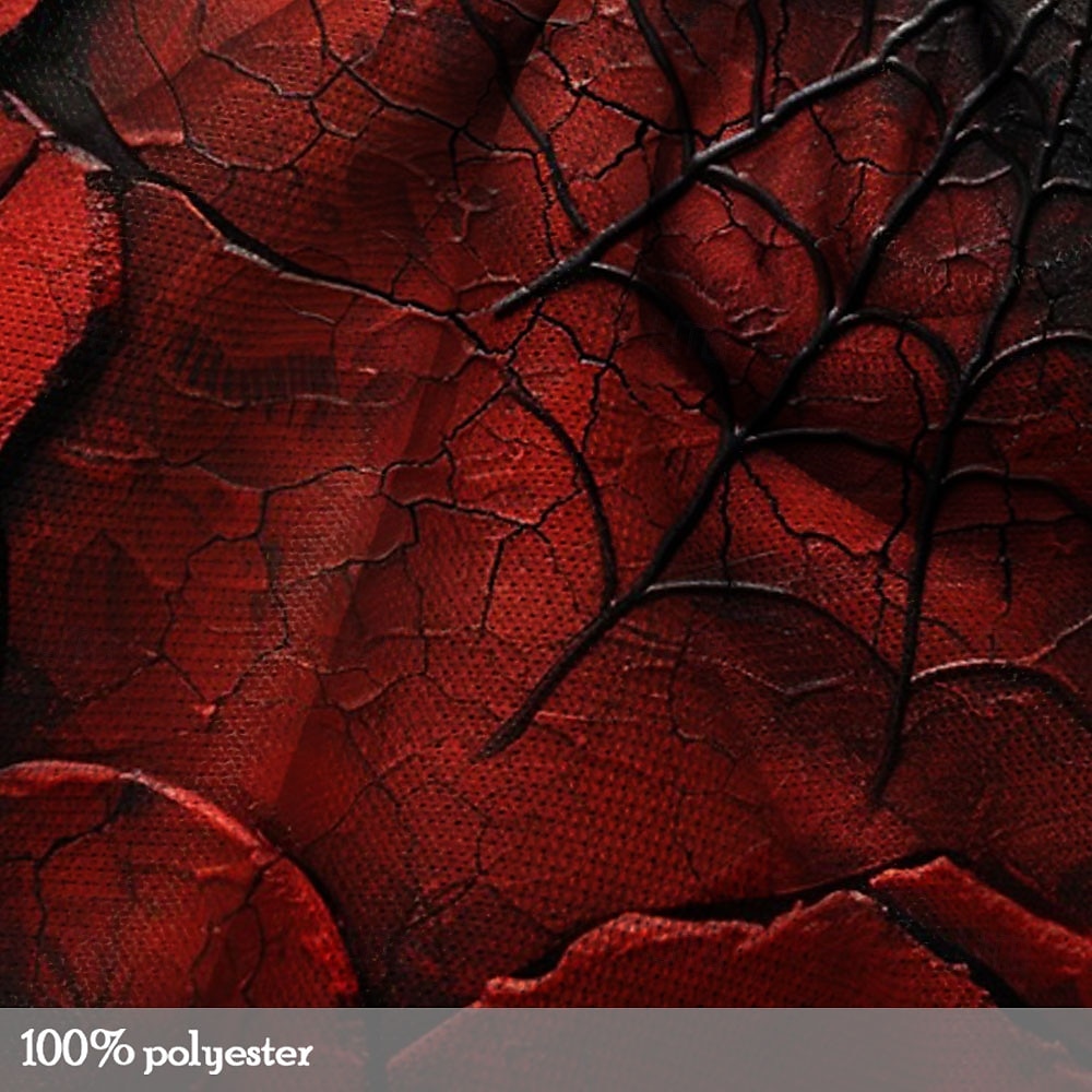 Halloween Pánské SPIDER Kapuce Kapucky Mikina Módní Chladný Dlouhý rukáv Kapuce Dovolená předvečer Všech svatých Rubínově červená Kapsy 3D tisk Podzim Zima Návrhář 2025 - $29.99 –P2