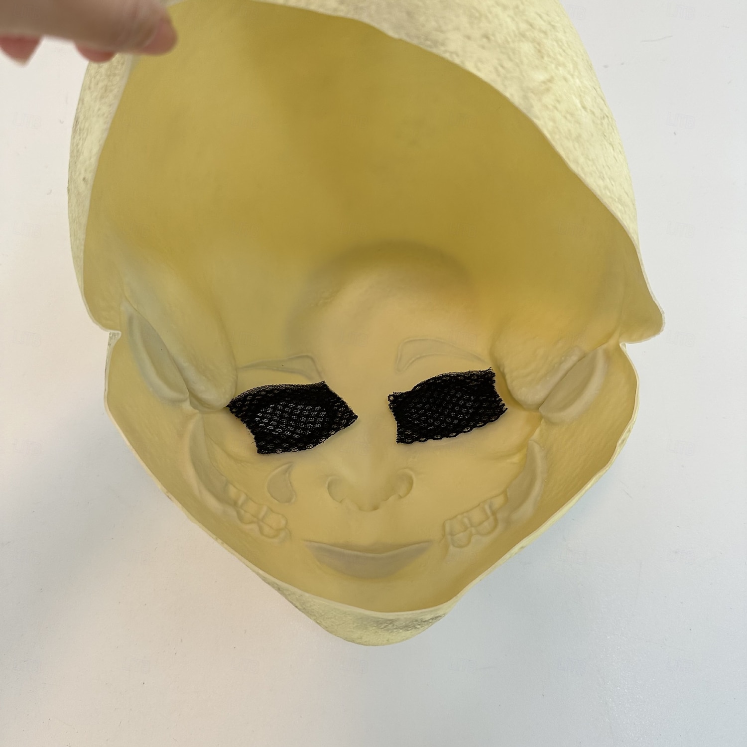 Ein Spuk in Venedig Geist Maske Voller Kopf Erwachsene Herren Damen Gruseliges Kostüm Leistung Party Halloween Karneval Einfaches Karnevalskostüm 2025 - $20.99 –P11