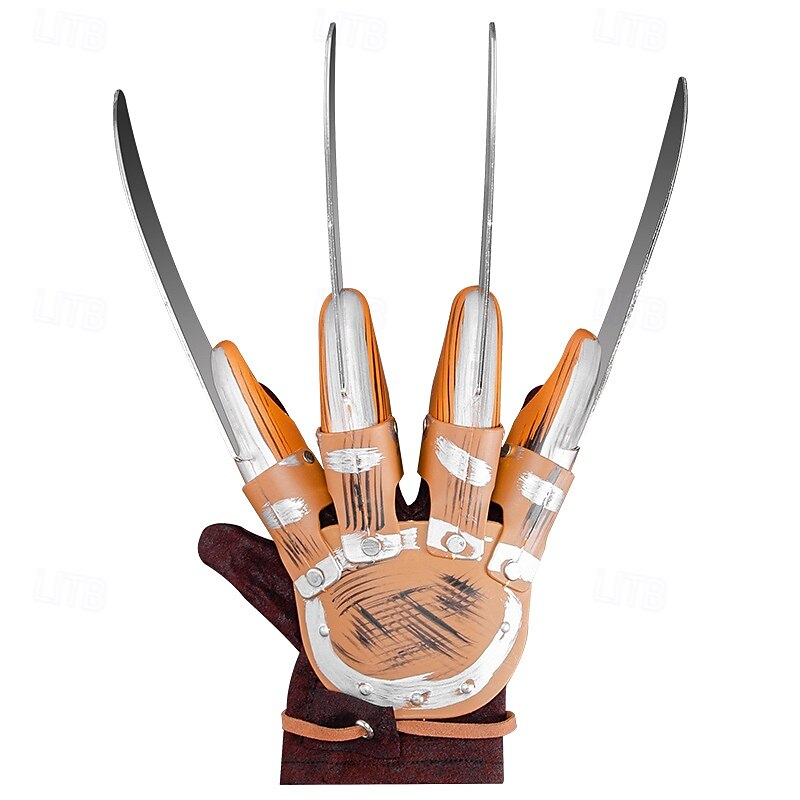 Mindszentek napja Freddy Krueger Maszk Halloween-kellékek Felnőttek Férfi Borzalom Ijesztő jelmez Mindszentek napja Farsang Könnyű farsangi jelmez 2025 - $23.99 –P15
