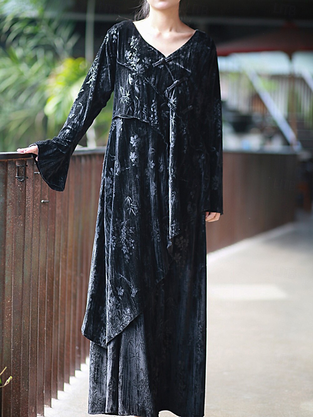 Retro Vintage Mittelalterlich Kleid Einfarbig Damen Maskerade Party / Abend Erwachsene Kleid 2025 - $52.99 –P1