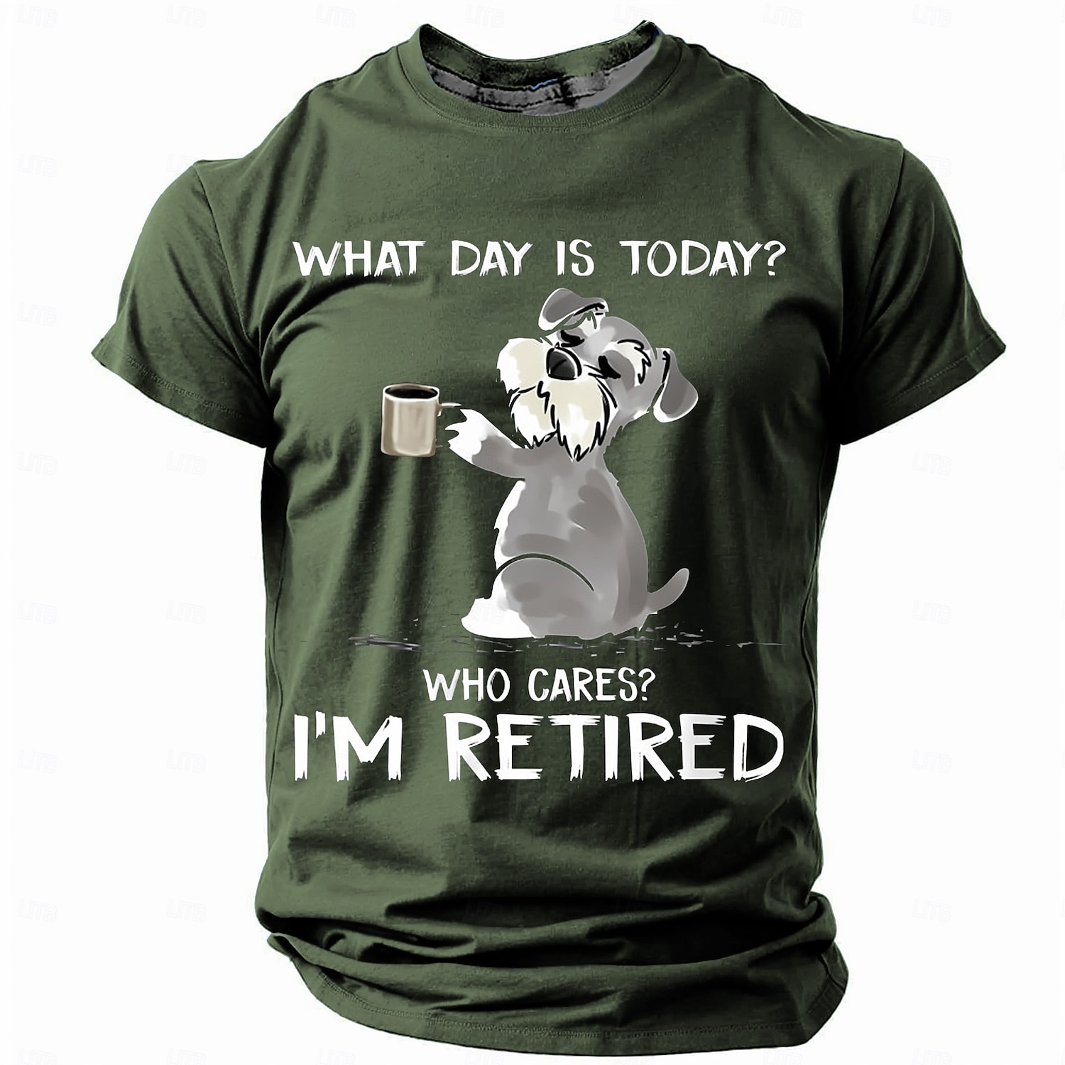 Men's Dog Funny Slang T shirt Short Sleeve T shirt 3D Print Crew Neck Shirt Retro Vintage Casual Street Casual Bar Black Blue Green Spring & Summer Clothing Apparel S M L XL 2XL 3XL 2025 - $15.99 –P5