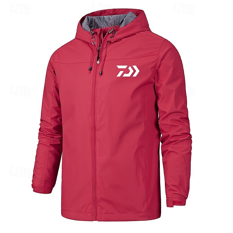 Men's Softshell Jacket Hiking Jacket Spring Autumn / Fall Outdoor Waterproof Lightweight Jacket Windbreaker Jacket Traveling Black Army Green Red Navy Blue Blue 2026 - $35.99 –P2