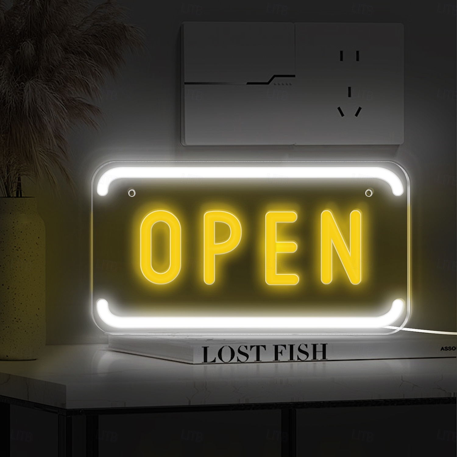 2025年 オープンネオンサイン LED ビジネスネオンオープンサイン ウォールライト アート装飾 斬新なナイトネオンランプ USB ワイヤーで駆動 バー、店舗、コーヒーショップ、ホテル、屋外装飾用  コレクション – $25.99 –P9