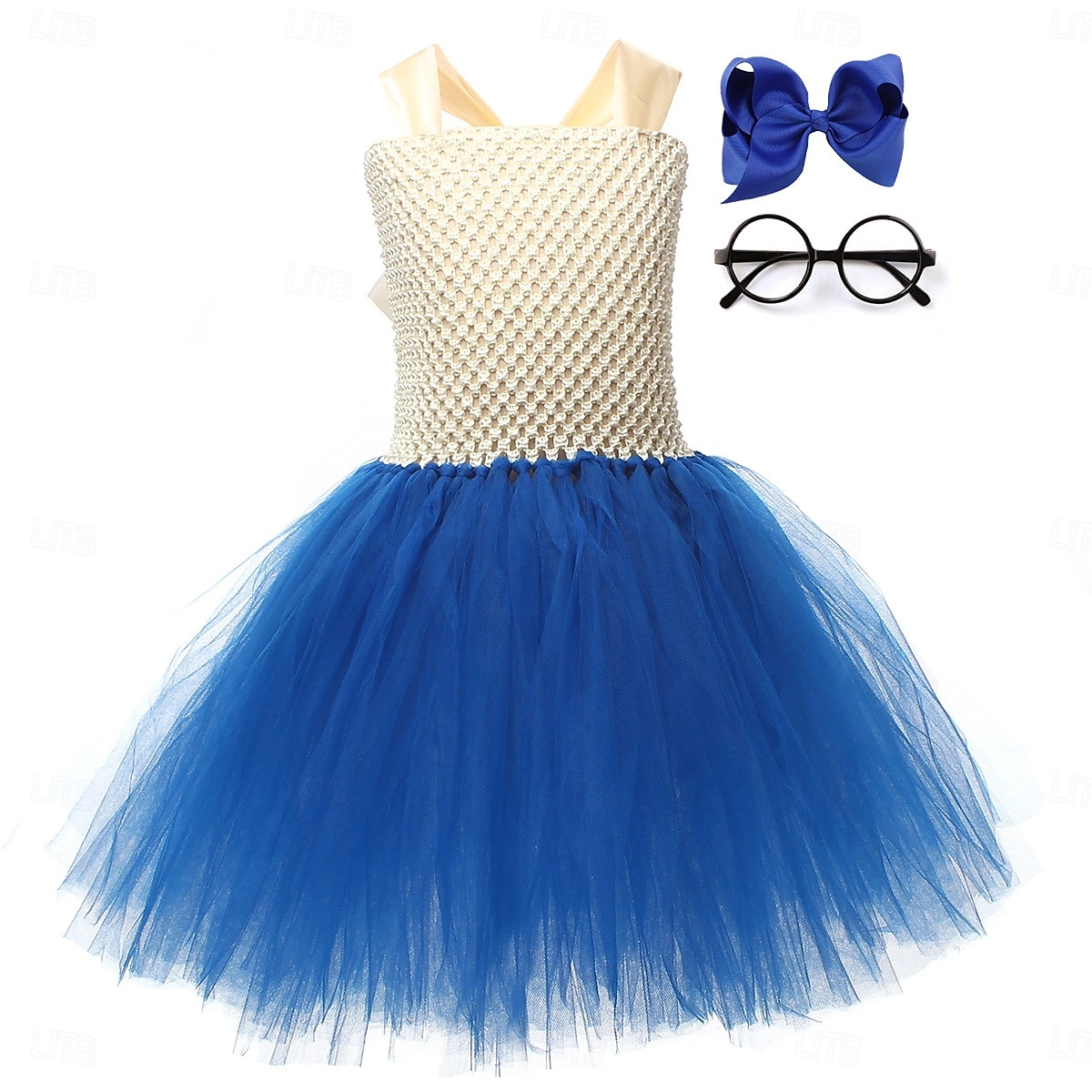 Inside Out 2 Principessa Disgusto GIOIA Abiti Costume Tutu Cosplay Cosplay di film for Ragazze Bambini Giornata universale dell'infanzia Mascherata Festa / Sera del 2025 a $31.99 –P15