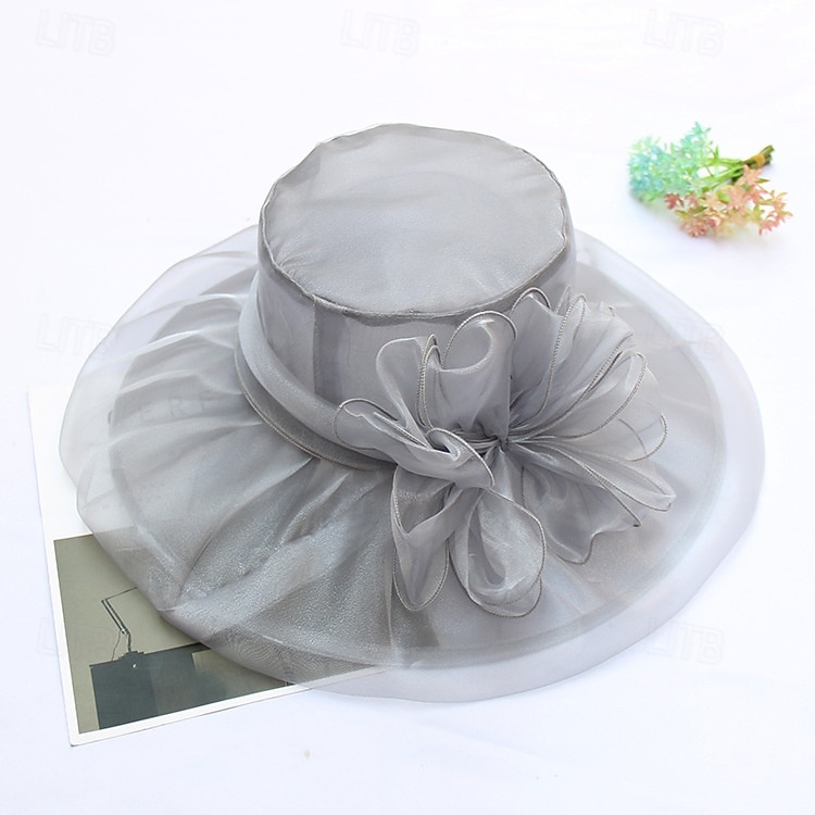 1950s Retro Vintage Derby Hat Church Hat Kentucky Derby Hat Gentlewoman Noblewoman Women's Valentine's Day Derby Ascot Horse Racing Festival Adults' Hat Spring & Summer 2026 - $18.99 –P6