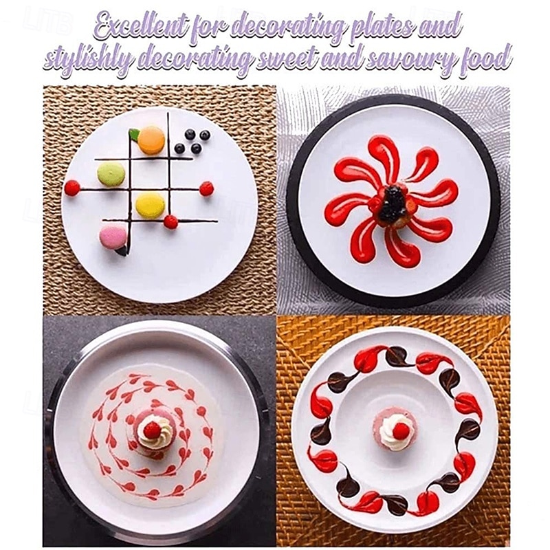 2pcs Culinary Precision Drawing Decorating Spoon Set Drizzle SpoonsProfessional Chocolate Spoon Filter SpoonsPlating Decorating Pencil Spoon for Decorative Plates Cake Coffee 2025 - $9.99 –P4