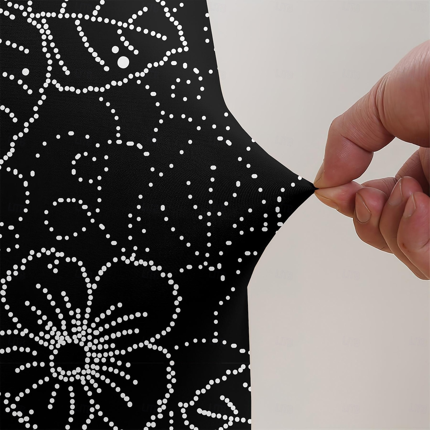 stretchig blommig matstolsöverdrag elastisk högryggad matstolsöverdrag överdrag för matstolar med blommönster lätt att montera och ta bort skyddar mot spill och fläckar maskintvättbar 2025 - $10.99 –P8