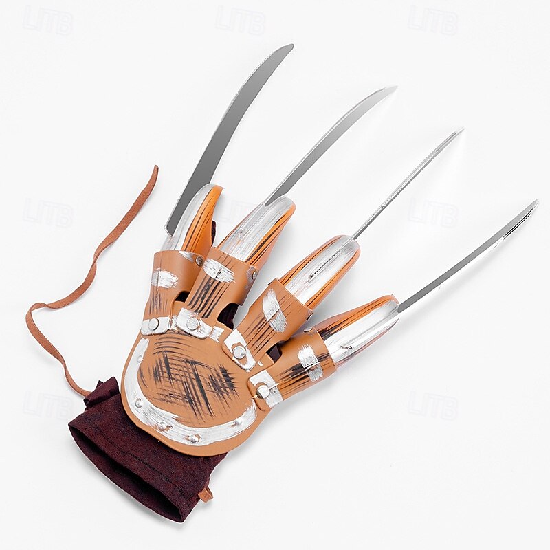 Mindszentek napja Freddy Krueger Maszk Halloween-kellékek Felnőttek Férfi Borzalom Ijesztő jelmez Mindszentek napja Farsang Könnyű farsangi jelmez 2025 - $23.99 –P18