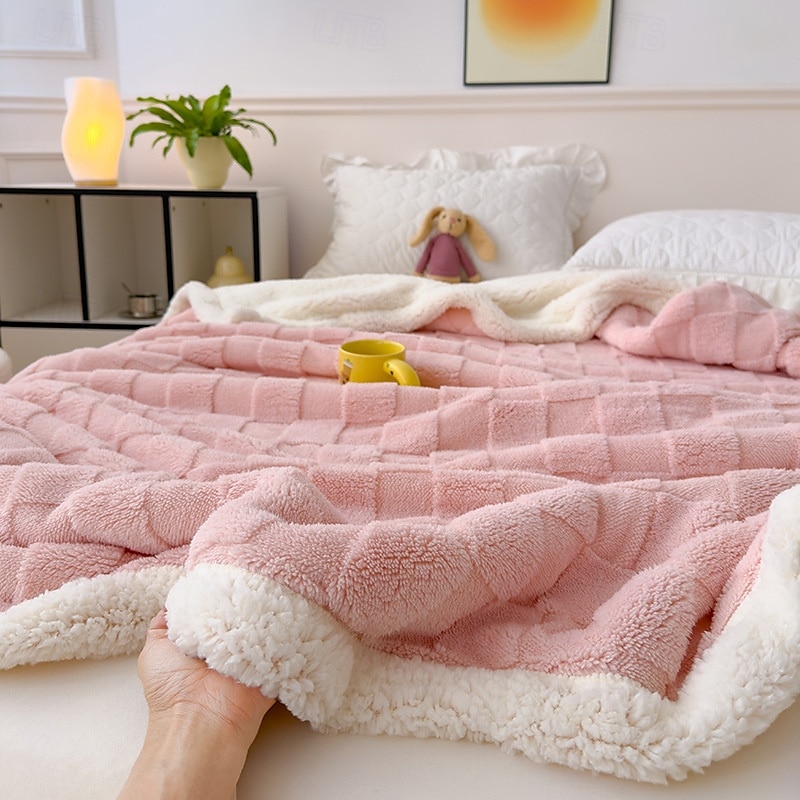 Wolldecke – warm und atmungsaktiv für ganzjährigen Komfort – aus hochwertiger Wolle gefertigt für Langlebigkeit – perfekt zum Übereinanderlegen, Kuscheln oder um Ihrem Raum eine gemütliche Note zu verleihen 2025 - $31.99 –P4