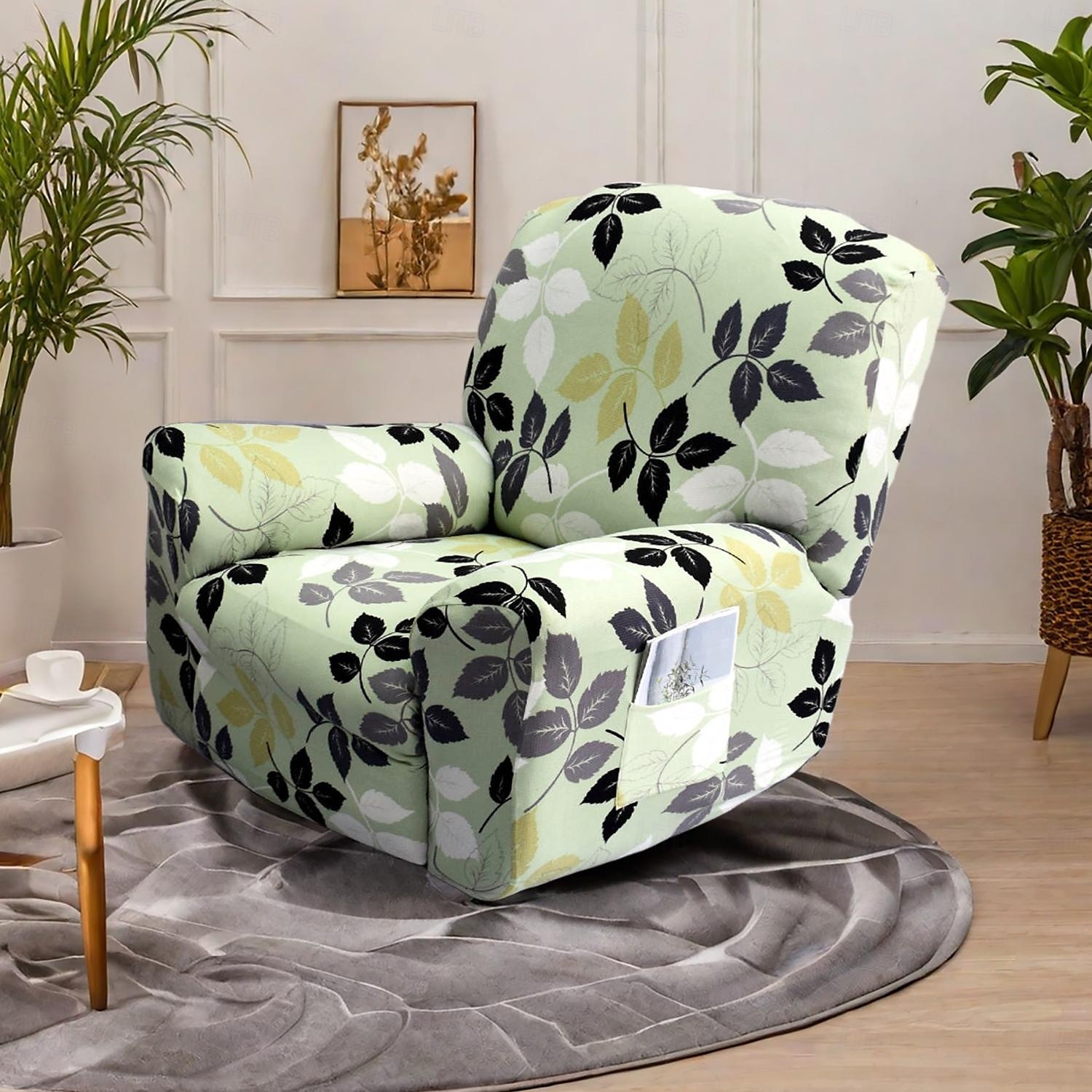 Stretch Floral Recliner Covers Premium Fabric Slipcover with Elastic Design for a Perfect Fit and Stylish Protection of Your Furniture 2025 - $47.99 –P3