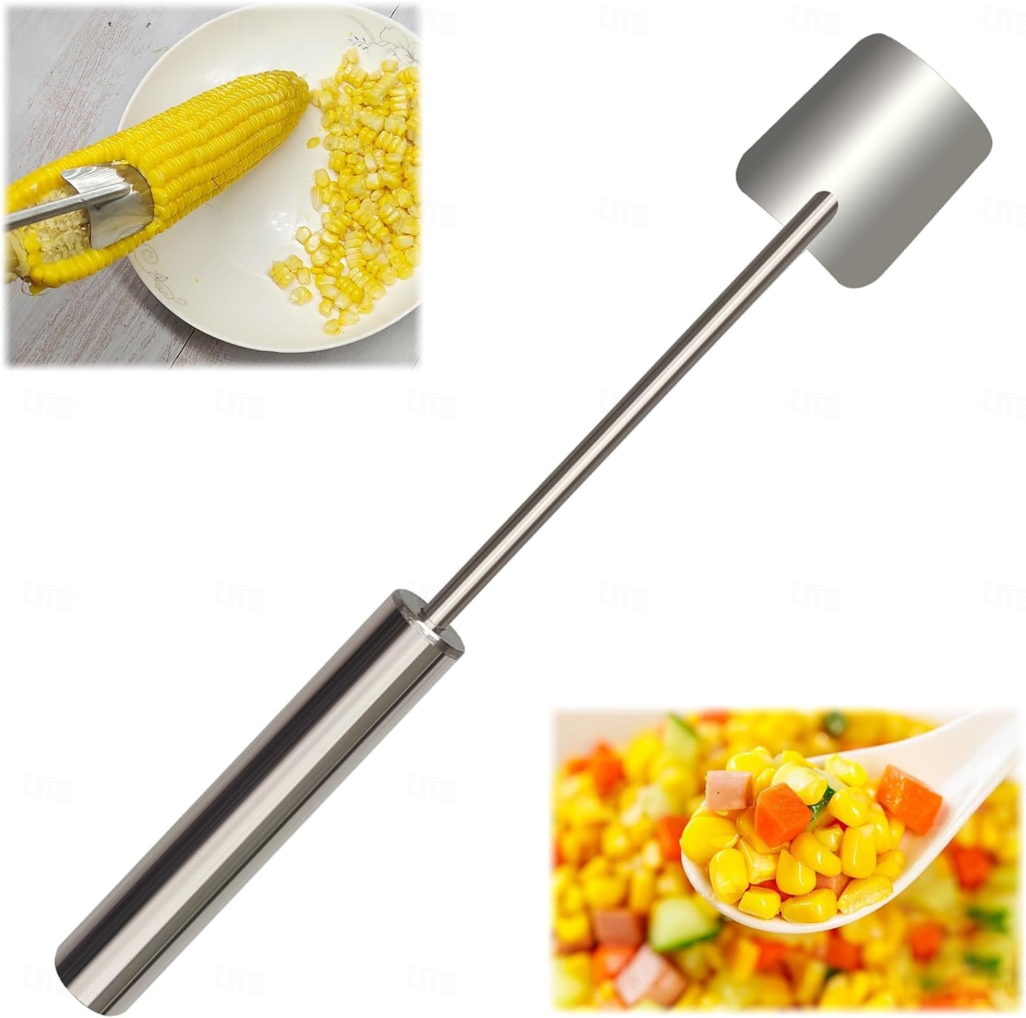 Corn Peeler, Corn on the Cob Remover, Fast and Safe, Suitable for Home Kitchens, Restaurant Chefs, Outdoor Dining Enthusiasts 2025 - $11.99 –P1
