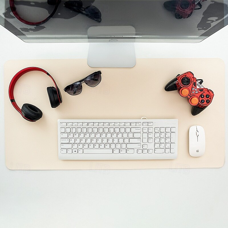 Extra Large Waterproof PU Mouse Pad for Computer Office Desk Writing Desk Pad with Edge Protection 2025 - $20.99 –P9