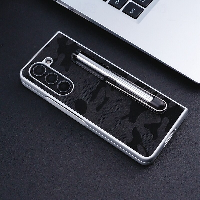 Phone Case For Samsung Galaxy Z Fold 7 Z Fold 6 Z Fold 5 Z Fold 4 Z Fold 3 Back Cover with Stand Holder with S Pen Shockproof PC 2025 - $19.99 –P2