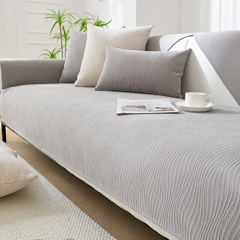 housse de canapé en chenille toutes saisons - tissu doux et durable pour un confort toute l'année - design élégant qui met en valeur n'importe quel espace de vie - protège votre canapé des de 2025 ? $24.99 –P10